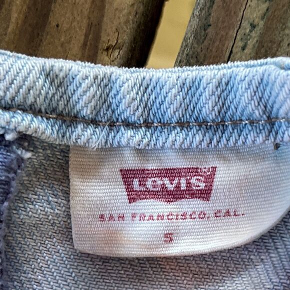 NWOT Levi's Tee Dress - Short Sleeve - Denim Mini - Zip Back - Women's Small - Picture 6 of 7